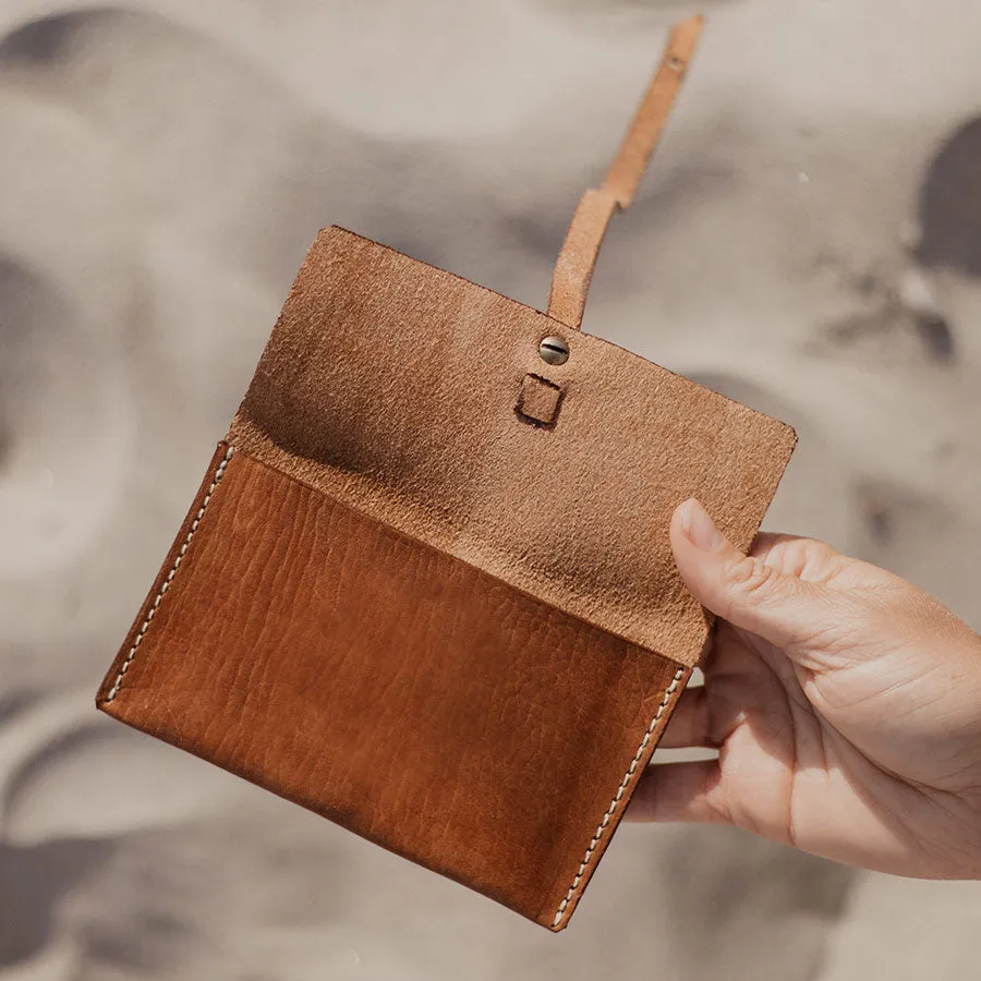 Leather Wrap Wallet
