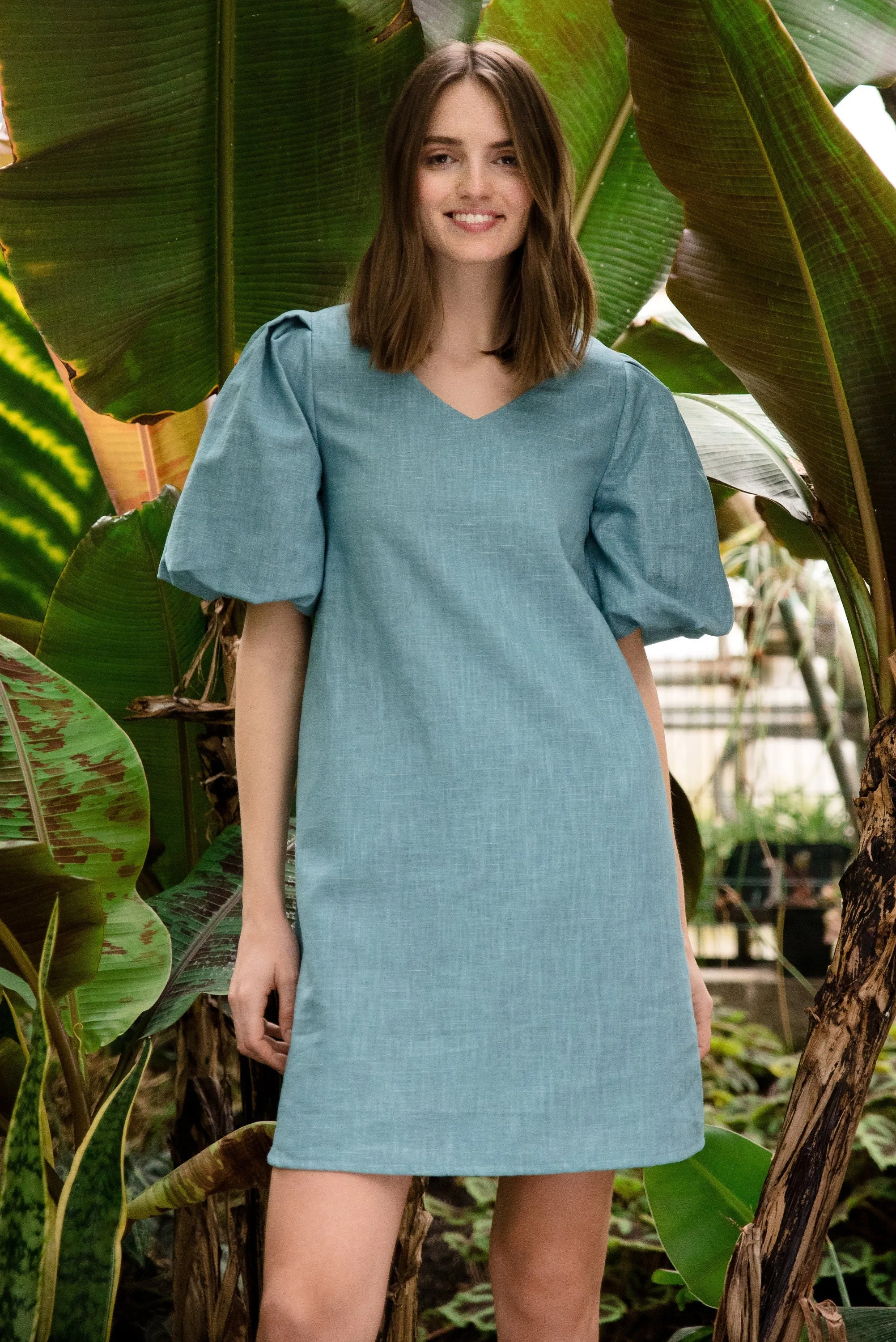 LeMuse linen dress ENDLESS ROMANCE, Beige, XS