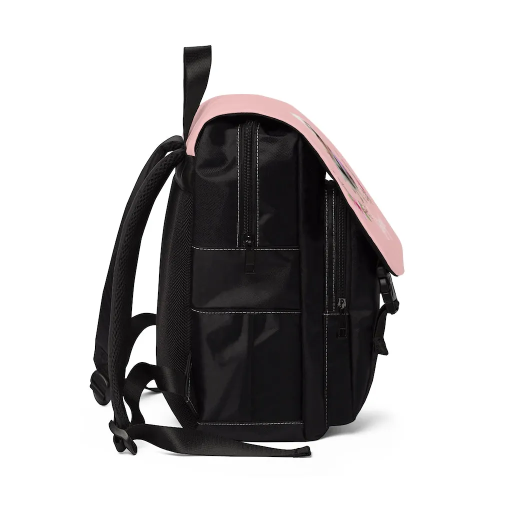 Linda Yeo Unisex Casual Shoulder Backpack
