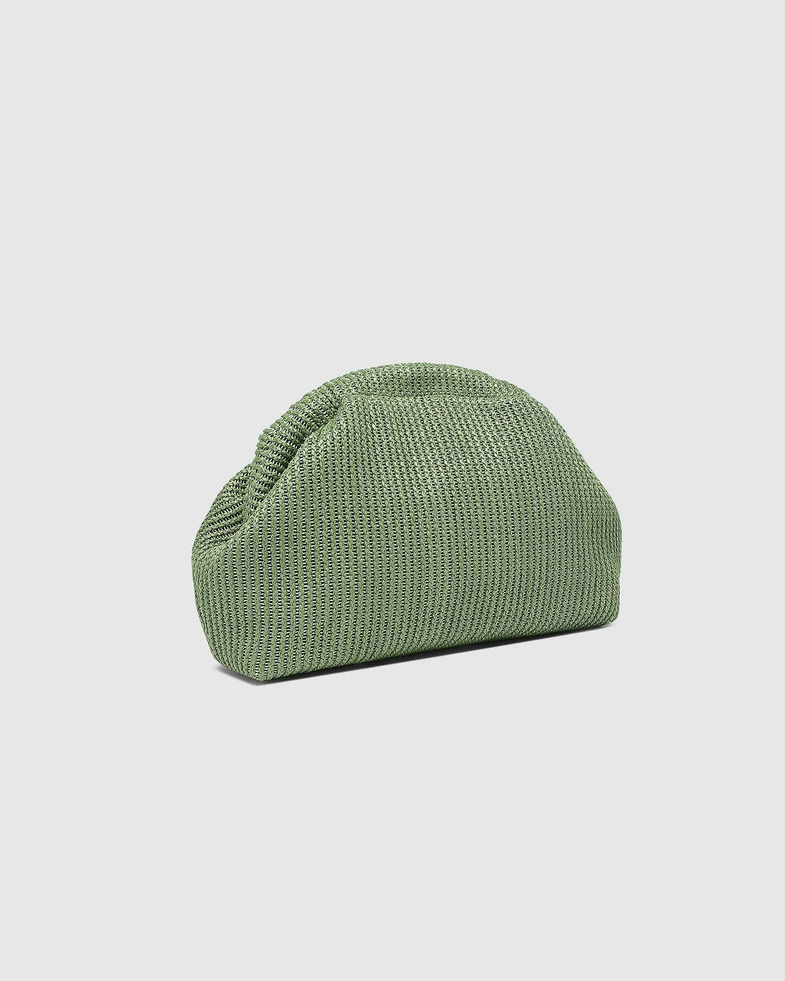 Lotus Clutch Sage Green