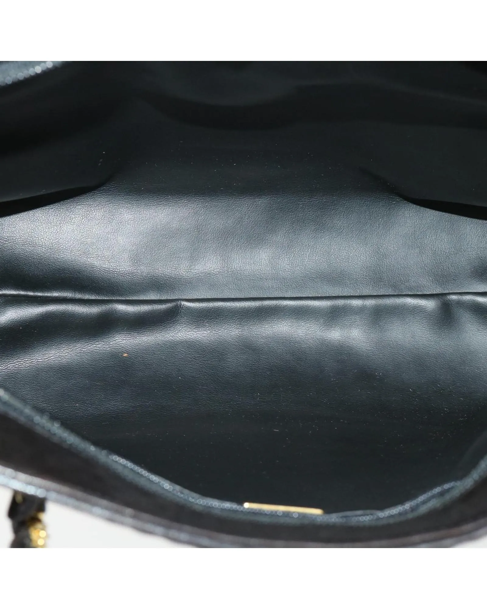 Luxury Black Lamb Skin Shoulder Bag with Chain Strap