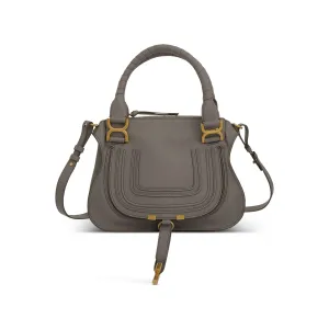 Marcie Small Double Carry Bag in Cashmere Grey