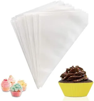 Medium Piping Bags Plastic Pastry 100 Pcs