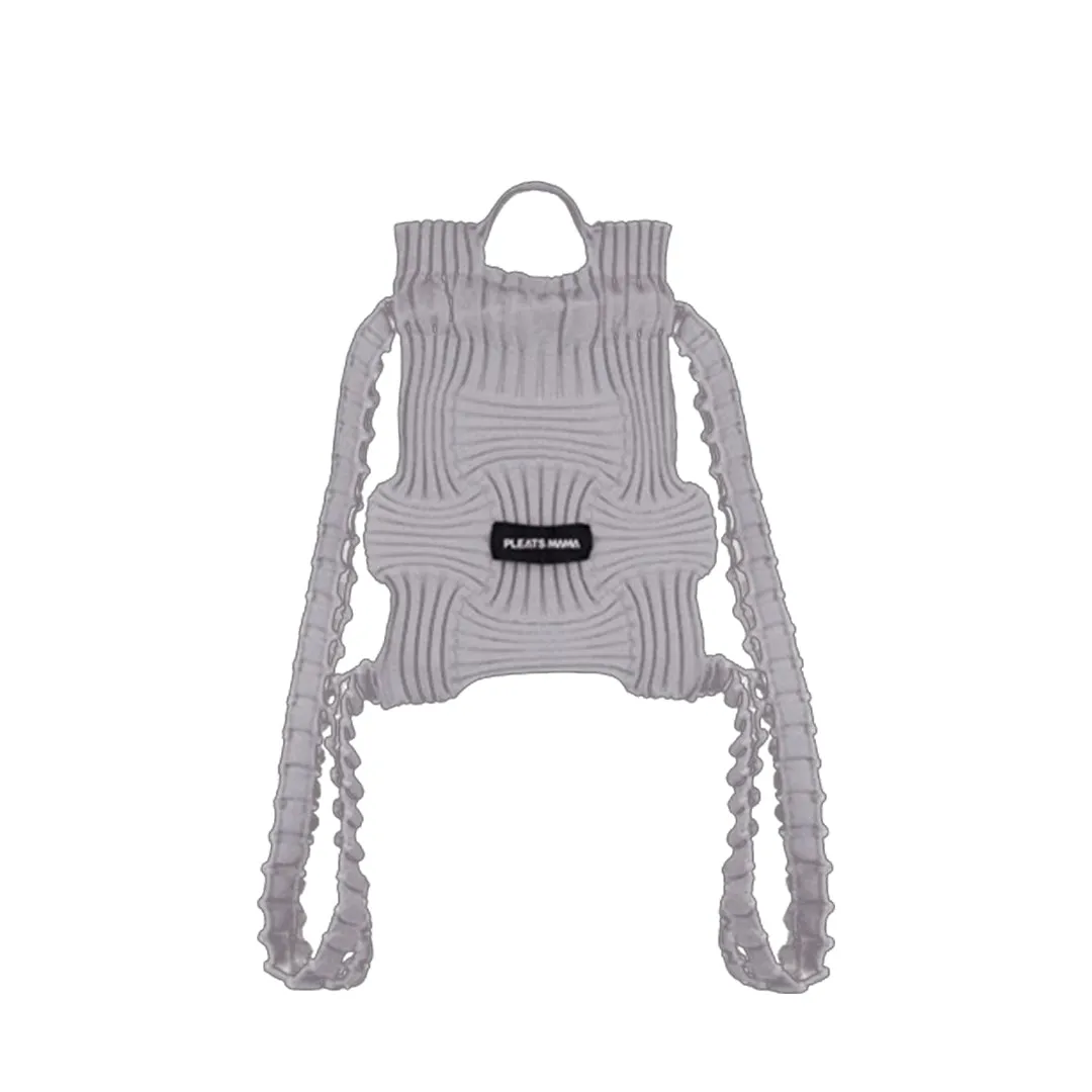MINI BOW BACKPACK GREY