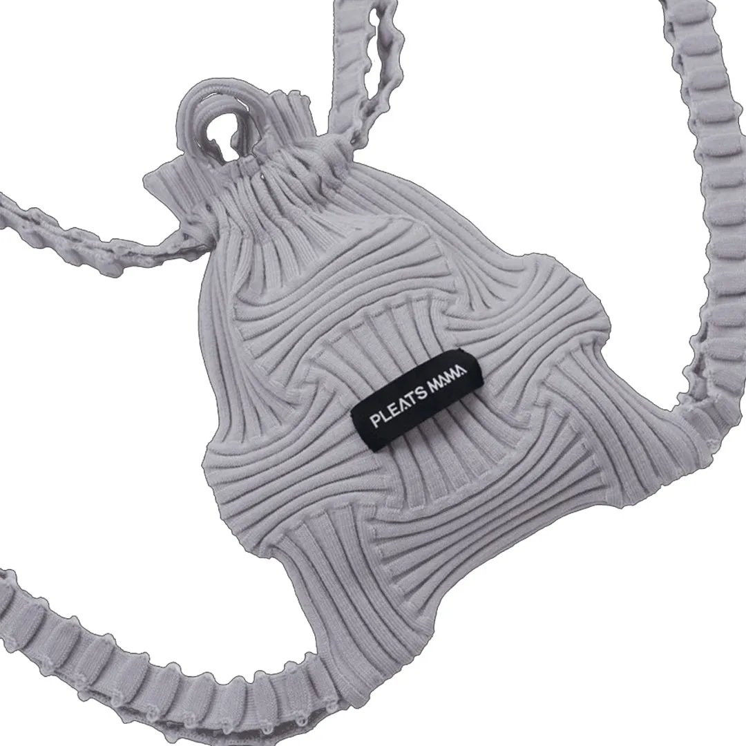 MINI BOW BACKPACK GREY