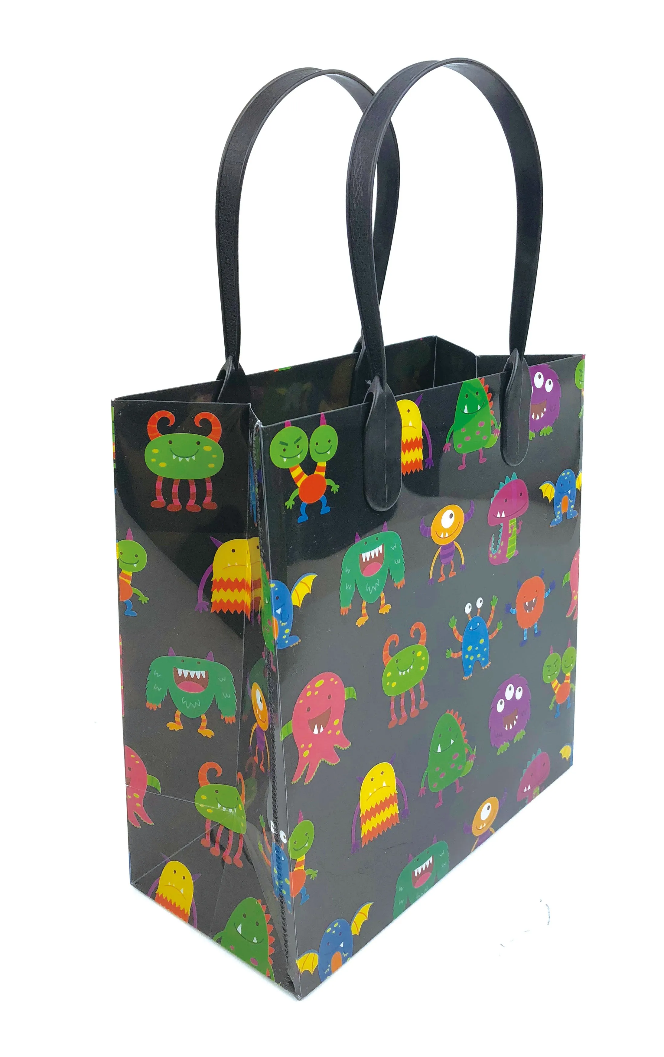 Monster Party Favor Treat Bags - Set of 6 or 12