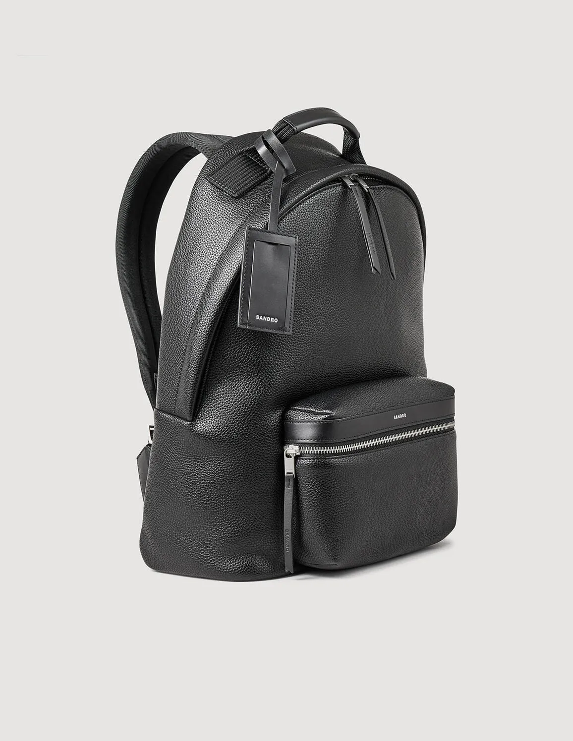Newbackpack Coated Coated Canvas Backpack Black