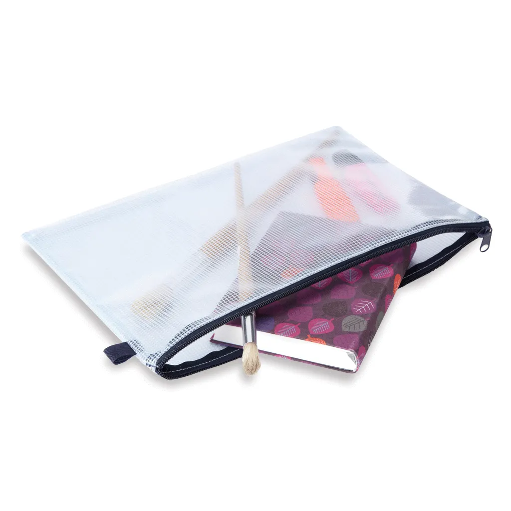 See Through Zip Folio
