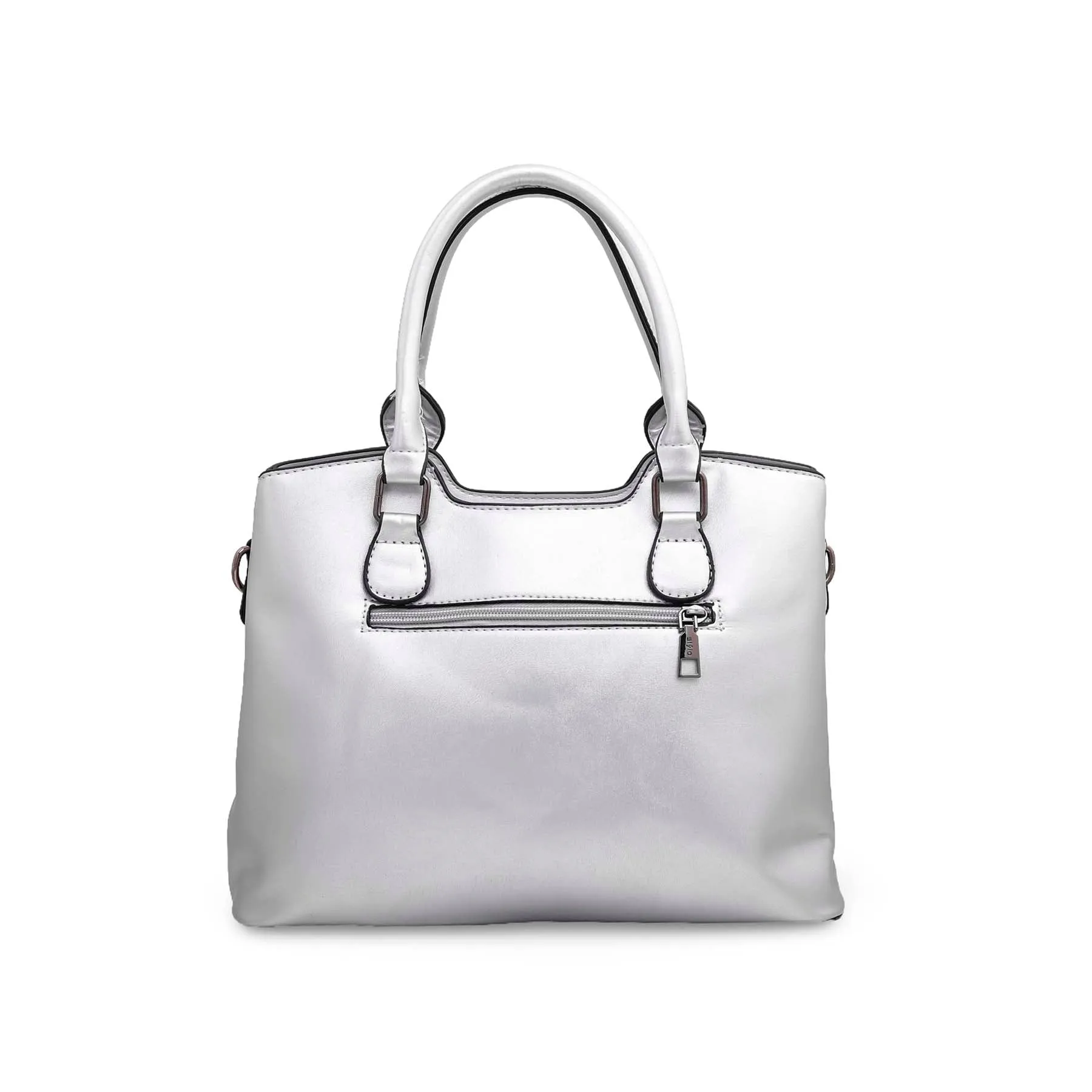 Silver Formal Hand Bag P35875