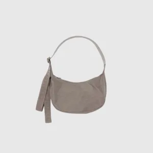 Small Nylon Crescent Bag (Dove)