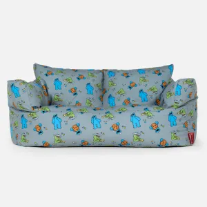 Sofa Bean Bag - Cookie Monster & Oscar The Grouch
