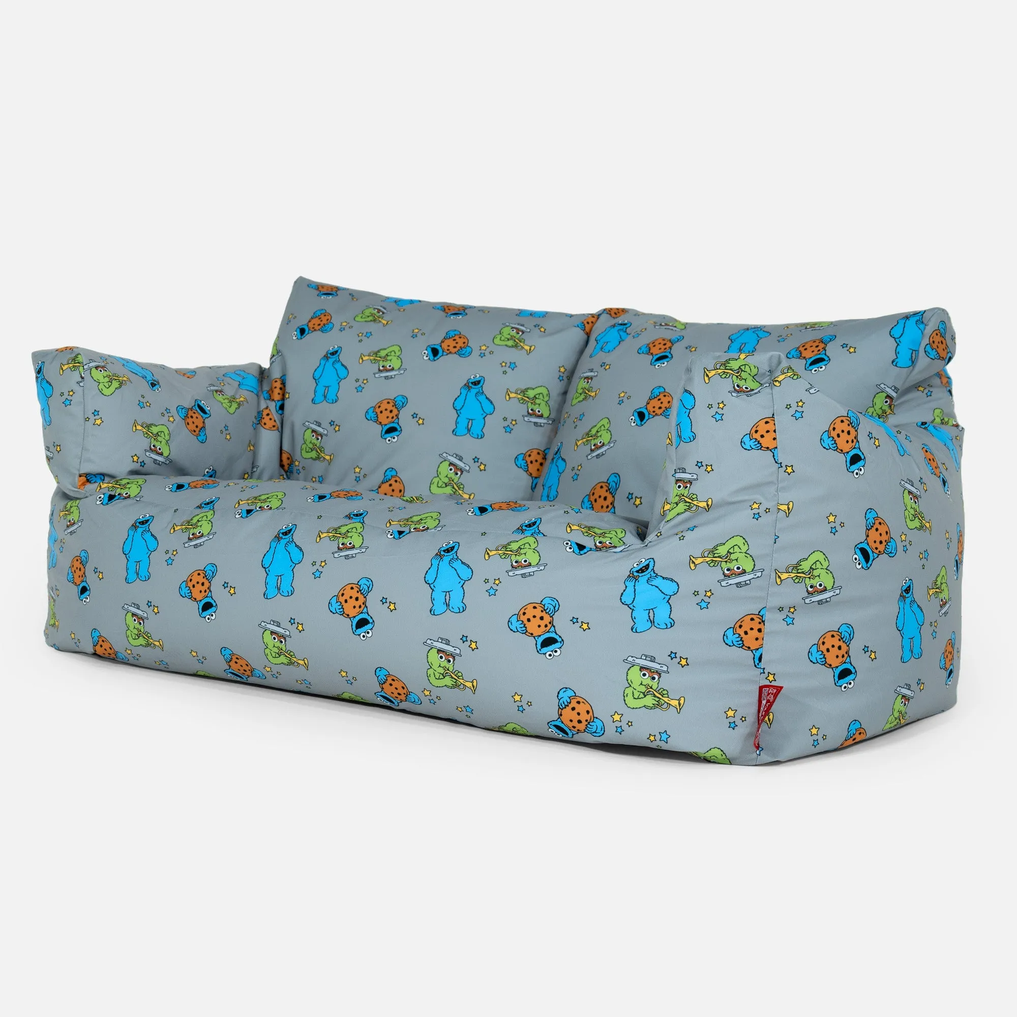 Sofa Bean Bag - Cookie Monster & Oscar The Grouch