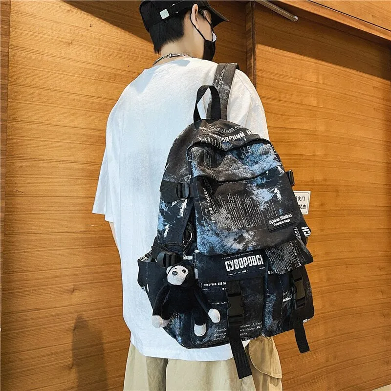Sohiwoo Egirl Style Nylon Backpack