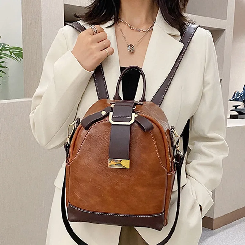 Stylemein - Leather Backpack | Small Leather Backpack