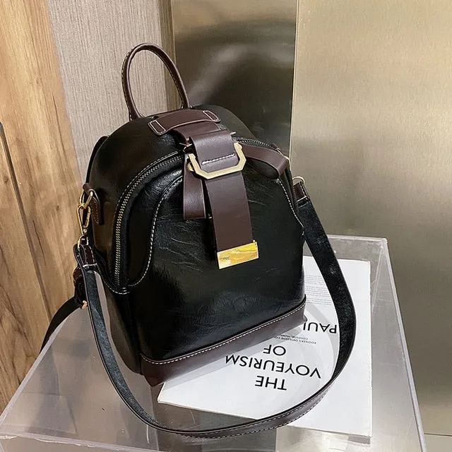 Stylemein - Leather Backpack | Small Leather Backpack