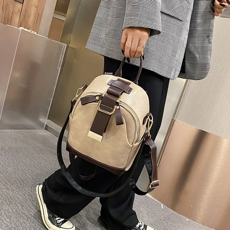 Stylemein - Leather Backpack | Small Leather Backpack