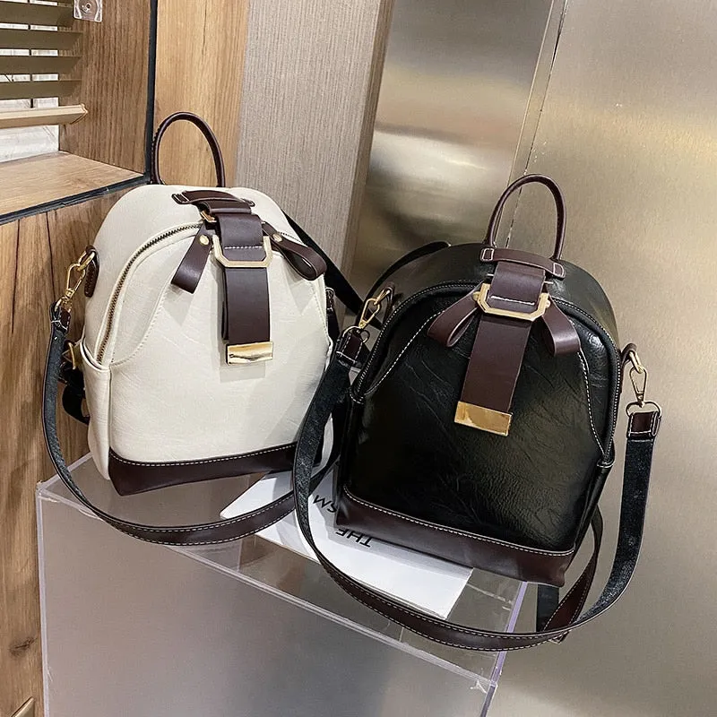Stylemein - Leather Backpack | Small Leather Backpack