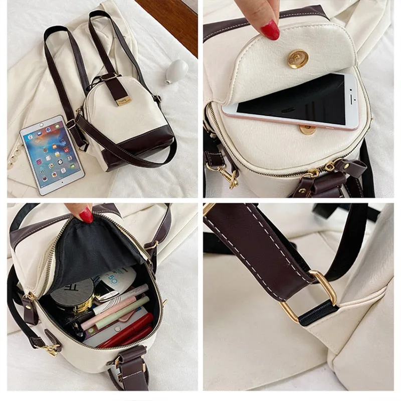 Stylemein - Leather Backpack | Small Leather Backpack