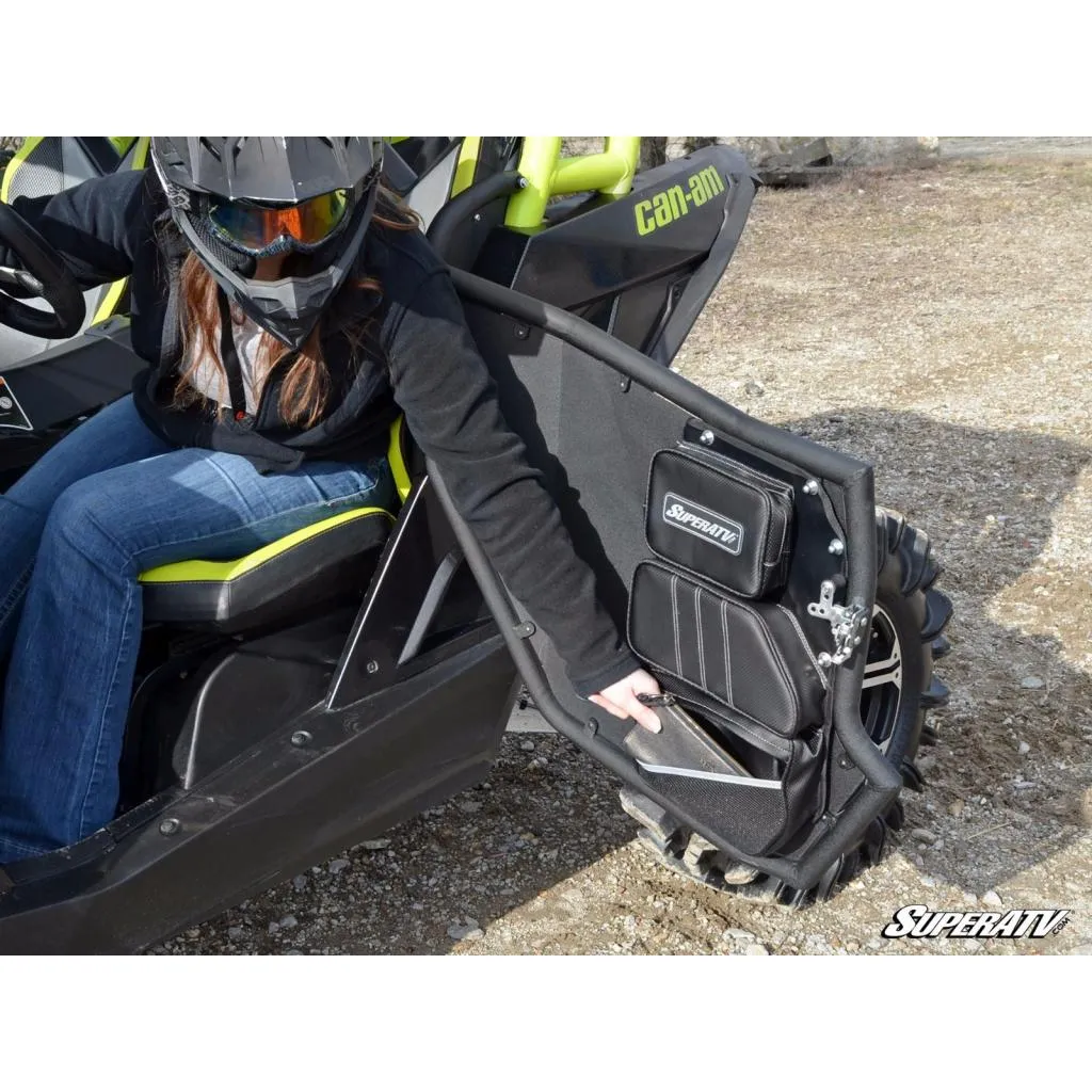 SuperATV Can-Am Maverick Door Bags - Set of 2