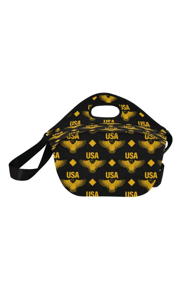 USA - HOOD SIDE Neoprene Lunch Bag/Large (Model 1669)