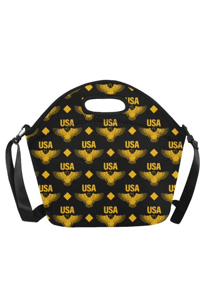 USA - HOOD SIDE Neoprene Lunch Bag/Large (Model 1669)