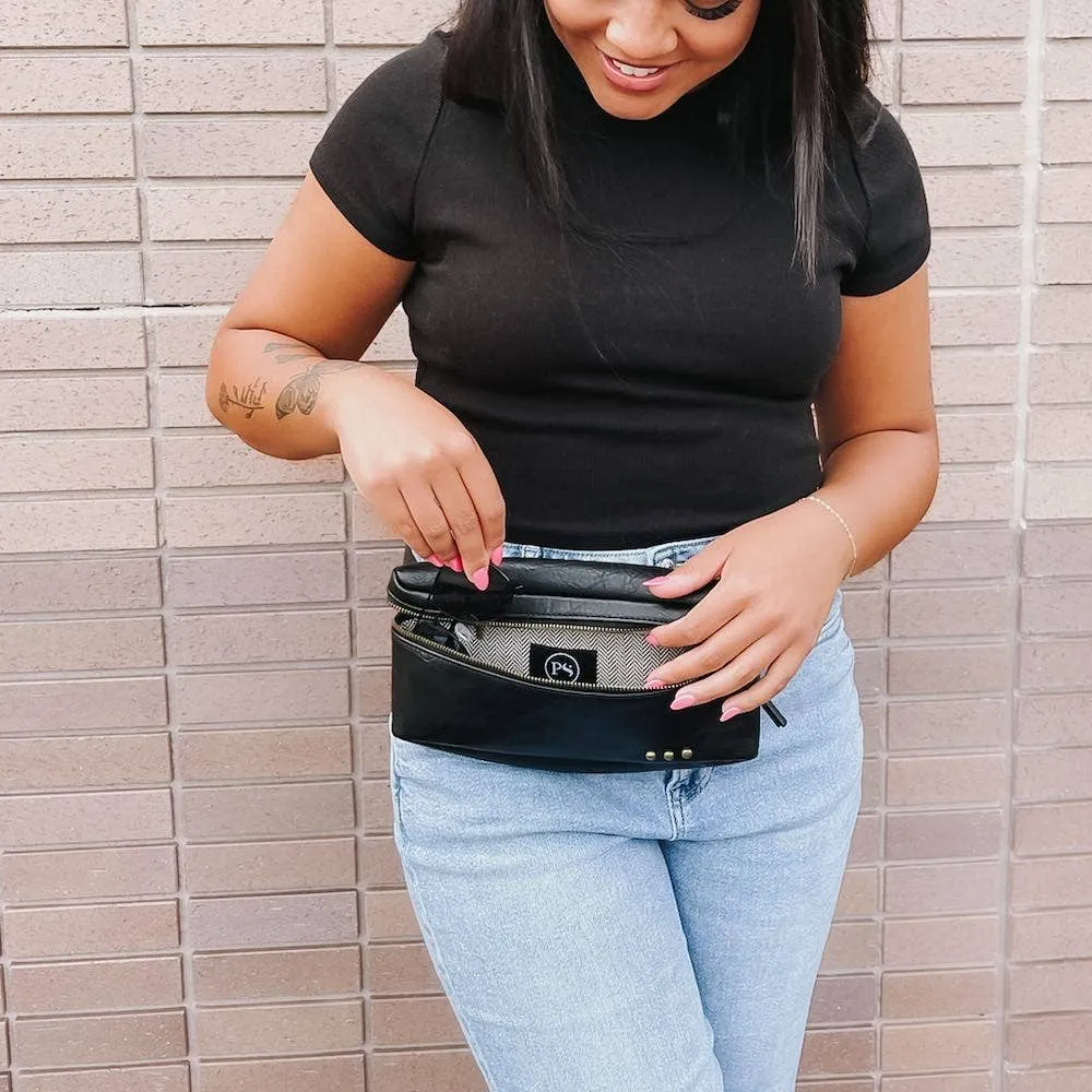 Whitley Waist Crossbody Bag: Brown