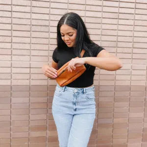 Whitley Waist Crossbody Bag: Brown