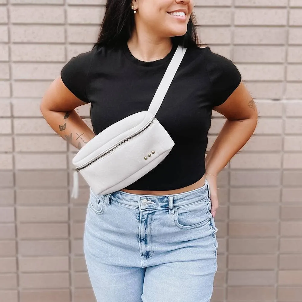 Whitley Waist Crossbody Bag: Brown