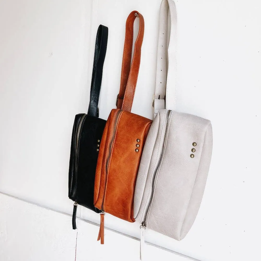 Whitley Waist Crossbody Bag: Brown