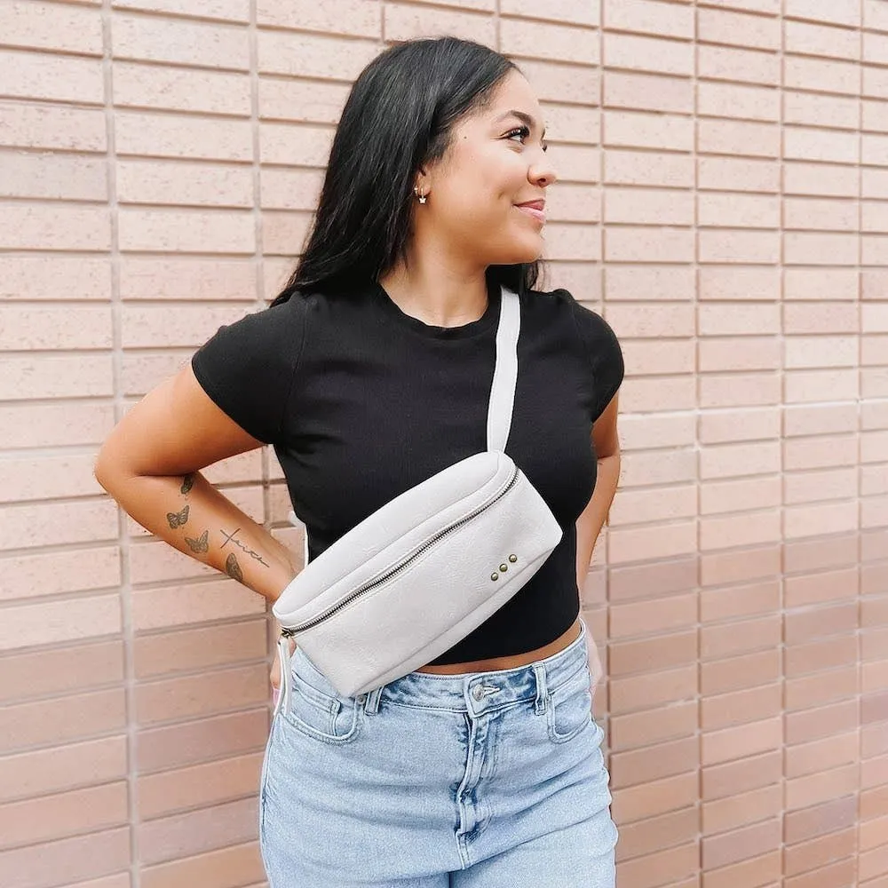 Whitley Waist Crossbody Bag: Brown