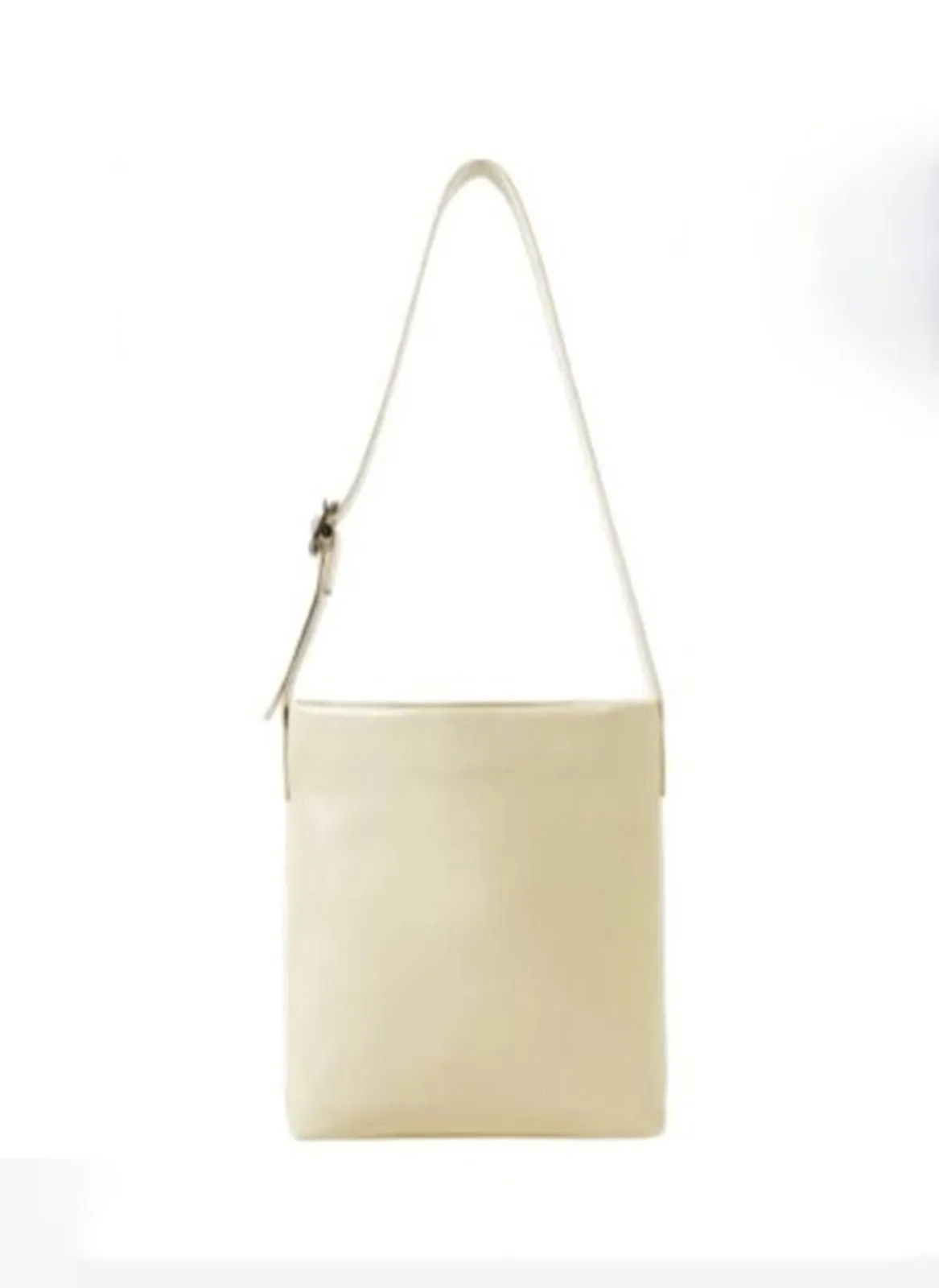 Wide Shoulder Strap Large Capacity Tote Bag With Buckles