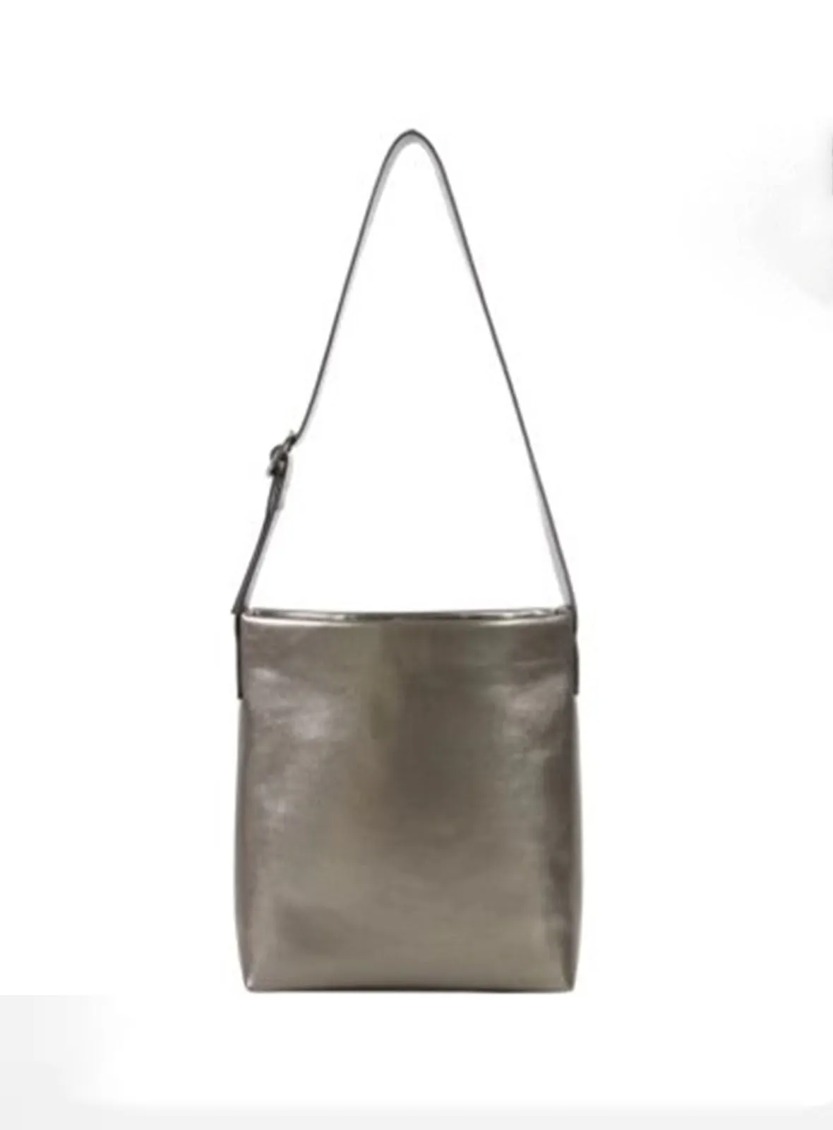 Wide Shoulder Strap Large Capacity Tote Bag With Buckles