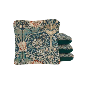 William Morris Honeysuckle Synergy Pro Cornhole Bags