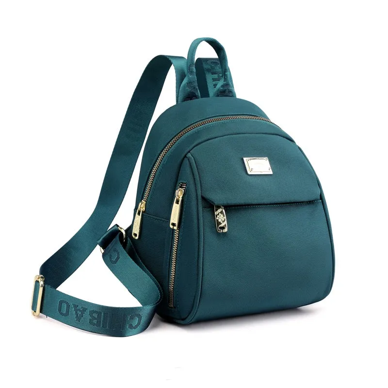 Women's Nylon Mini Backpack Backpack