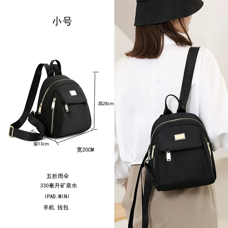Women's Nylon Mini Backpack Backpack