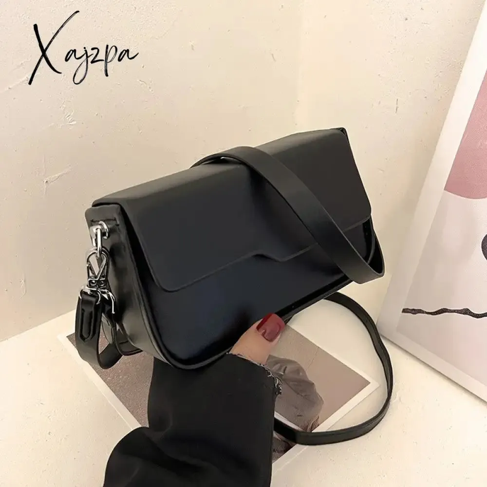 Xajzpa - Fashion New Small Style Facudgel Bags Korean Version Simple Underarm Single Shoulder