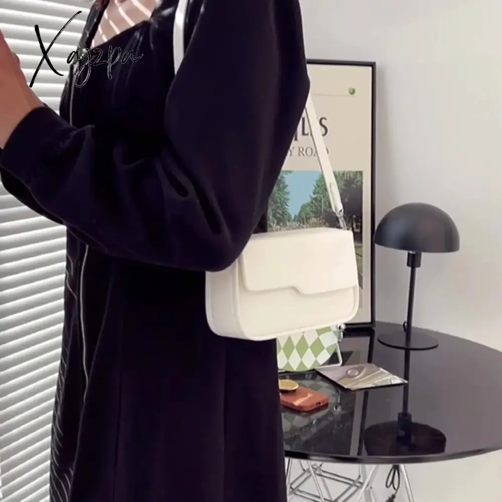 Xajzpa - Fashion New Small Style Facudgel Bags Korean Version Simple Underarm Single Shoulder